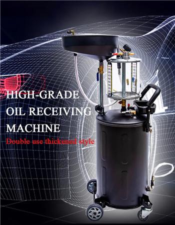 Pneumatic oil drains